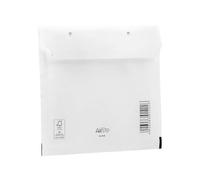 Bantex CD - Sobres acolchados (100 unidades, 175 x 200 mm), color blanco, con cierre autoadhesivo