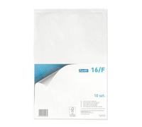 Bantex F6 - Sobres acolchados (10 unidades, 240 x 350 mm), color blanco