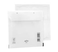 Bantex Juego de 10 sobres acolchados con burbujas para envíos, CD (175 x 200 mm), color blanco, sobres, con cierre autoadhesivo, 400123121