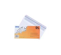 Bantex Sobres autoadhesivos DL (22 x 11 cm, 50 unidades), color blanco
