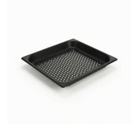 Baoblaze Bandeja Antiadherente para Horno Lámina de Horno Bandeja de Cocción de Asado Construcción Metálica con Borde y Opción, 354 325 40mm, Bandeja Para Hornear Perforada Antiadherente