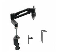 Baoblaze Brazo r de Aluminio con Brazo Articulado para Banco de Trabajo con Mordaza de y Base Estable para Taller Mecánico