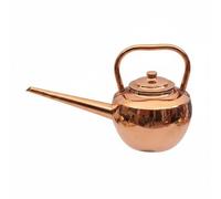 Baoblaze Cazo de Sopa de Cobre Puro Tetera de Vertido Olla para Sopa Jarra de Caldo con Largo Cuerpo Engrosado Artesanía Tradicional Adecuada para Servicio de, Cobre, Cobre, 8 Litros