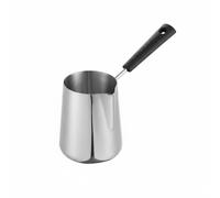 Baoblaze Cazo Sartén Olla Recipiente Compacto de Acero Inoxidable con Vierte Fácil para Preparar Salsas Sopa Adecuado para Hogar y Restaurante, 600ML
