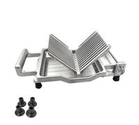 Baoblaze de Queso Rebanador Manual Rebanadora Laminador Fatiador Construcción Robusta de Acero Inoxidable y Aluminio Rendimiento, 20mm, Máquina De Queso Con Ventosa B 20mm