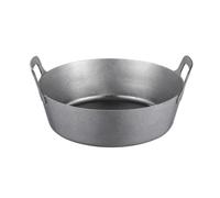 Baoblaze Olla Dividida de Acero Inoxidable Cazuela Olla de Caldo Recipiente para Guisos con Doble Compartimento Acero 304 y Distribución Uniforme de, 36cm