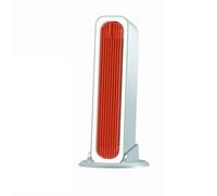 Baoblaze Ventilador Torre con Baría Recargable bajo Ruido Ventilador Torre Vertical Compacto Ahorra Espacio para Hogar, Coche, Dormitorio, Naranja