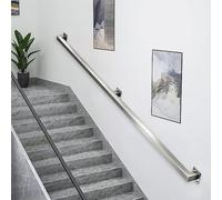Barandilla de escalera moderna para escalones exteriores o pasamanos de escalera interior，pasamanos de acero inoxidable，barra de soporte montada en la pared para decoraciones(450cm)