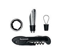 Barazzoni 91088640305 Set de 2 Unidades, sacacorchos Profesional y Juego de Salvavidas, Acero
