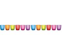 Barazzoni Set 6 Bicchieri Colori Assortiti, 32cl (Paquete de 2)