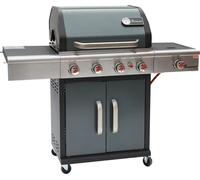 Barbacoa a gas Landmann Triton PTS 4.1, con carro, color , acero inoxidable, rectangular, 140 cm, 120 cm, 121 cm