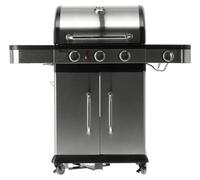Barbacoa a gas – Parrilla a gas – Barbacoa para exteriores – Barbacoa para terraza – Barbacoa – 3+1 quemadores – Potencia de 11,2 kW