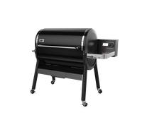 Barbacoa ahumador weber smoke fire 36 para carbón recomendado para 18 personas