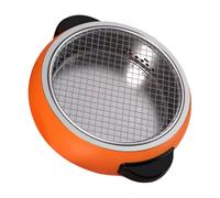 Barbacoa de Camping Herramienta de Cocina Exterior de Acero Inoxidable | Barbacoa de carbón portátil para pesca, senderismo, balcón trasero patio de picnic