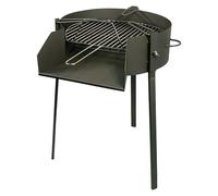 Barbacoa de carbón Dickson L (Diámetro de la superficie de la parrilla: 50 cm, Marrón/Metalizado)