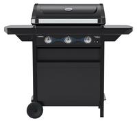 Barbacoa de gas Campingaz Compact 3L Dualgas | 3 quemadores | 7,5 kW | Doble combustible: GLP/Gas natural | Superficie de cocción: 2135 cm²