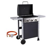 Barbacoa de gas de tres quemadores, 8,1 kW, modelo Arkansas 3X
