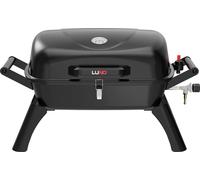 Barbacoa de gas portátil de 3,5 kW con termómetro en la tapa
