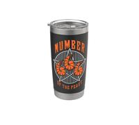 Barbacoa de Halloween Funny 666 camarones fritos Pentagram Grill Cook Vaso térmico de acero inoxidable de doble pared