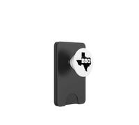 Barbacoa Dentro del Mapa de Texas BBQ PopSockets PopWallet para MagSafe