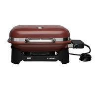 Barbacoa eléctrica Lumin Compact (Superficie de la parrilla (An x Pr): 43 x 28 cm, 2.200 W, Rojo)