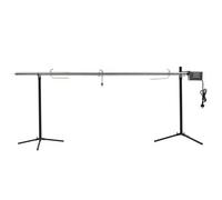 Barbacoa Grill Automática Motor Acero Inoxidable 207x45x81 Cm Vidaxl