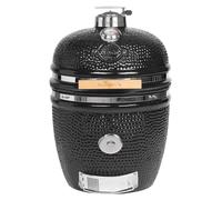 Barbacoa Kamado Grande - Superficie de cocción de 49 cm - Cerámica - Negra