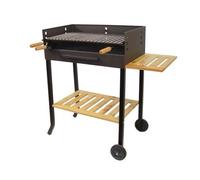 Barbacoa parrilla inox IMEX EL ZORRO inox con ruedas 71450
