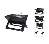 Barbacoa plegable en forma de x