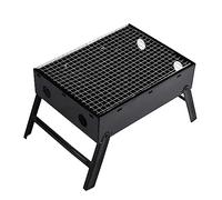Barbacoa portátil de carbón plegable para camping | jardín o terraza |Parrilla de acero inoxidable ligera, compacta y fácil de transportar | ideal para exteriores, picnic y barbacoas pequeñas
