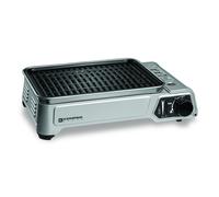 Kemper - Barbacoa de gas portátil de 1,9 kW con placa antiadherente Compacta para mesas de balcones, terrazas, camping