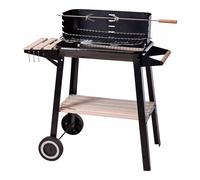 Barbacoa rectangular de carbon 54x34x6.5cm