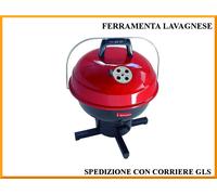 Barbacoa Sandri Jardín Esférico Ø 36 Cm SG36K Portátil Con Aire Regulable