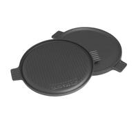 Barbecook 223.0230.043 - Planchas para barbacoa, 36x43x3 cm, metal, Negro, Redondo.