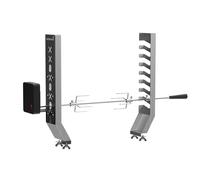 Barbecook asador eléctrico, juego de asador para barbacoa de leña, Asador Nestor World