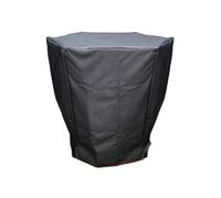 Barbecook funda para barbacoa, lona de protección para barbacoa de leña Nestor, funda premium, negra, 94×81×102cm