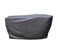 Barbecook funda para barbacoa, lona de protección para barbacoa de leña Nestor Island y Nestor Buddy, funda premium, negra, 193×81×97cm
