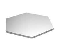 Barbecook Placa protectora para barbacoa de leña Nestor, hexagonal, 95x83x4cm