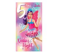 Barbie 5 Años Tarjeta de Cumpleaños Oficial, Feliz Cumpleaños