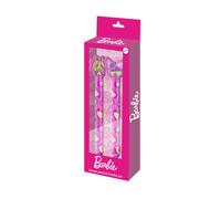 Barbie Mix Pack de Lápiz Eternal + Bolígrafo de Gel Borrable, Rosa Pink