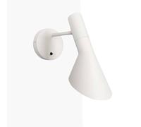 BARCELONA LED Aplique de Pared Interior Diseño Melisa, Lámpara de Pared Vintage Aluminio Blanco con Pantalla Orientable, Casquillo E27 para Cabecero de Cama, Dormitorio, Pasillo y Salón, Estilo