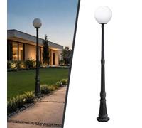 BARCELONA LED Farola Exterior Globo E27 2,10m IP44 Clásica