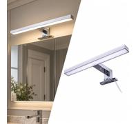 BarcelonaLED Aplique de Espejo Lámpara de Baño LED para Maquillaje Armario Mueble 5W 30cm IP44 Luz Blanco Neutro 4000K 325LM
