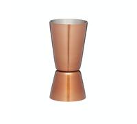Barcraft jigger doble para cócteles y medida de licores, de acero ino