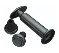 BarCraft Wine Stoppers with Hermetic Closure and Vacuum Pump, Gift Box, Set of 3 Units