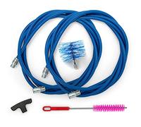BARETTO Kit Deshollinador Estufa de Pellets 6 Metros Ø 80 mm Nylon