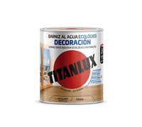 Barniz al agua ecológico decoración mate incoloro 0,750l titanlux m2