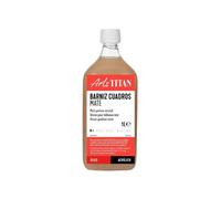 Barniz Cuadros Mate Oleo Y Acrílico Titan 1 Lt Ideal para Óleo y Acrílico.