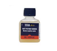 Barniz Cuadros Mate Oleo Y Acrílico Titan 100 Ml