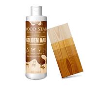 Barniz de Madera (Roble Dorado) - 250ml Tinte para Madera de a Base de Agua para Muebles de Interior y Exterior, Gabinetes, Puertas y Más, Secado Rápido, Bajo Olor y No Tóxico, Golden Oak